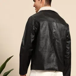 Mast & Harbour Faux Fur Trim Tailored Jacket image 4