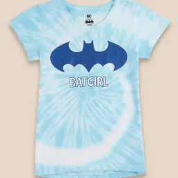 Kidsville Blue & White Embellished T-Shirt-image-72