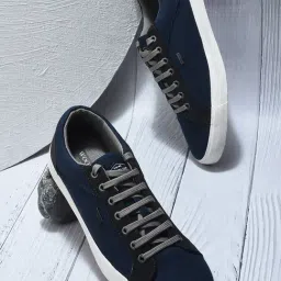 Woodland Men's Navy Casual Sneakers-image-80