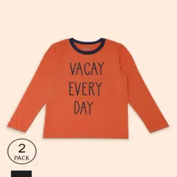 Pantaloons Baby Kids Cloud Pink & Black Cotton Printed Full Sleeves T-Shirt-picture-30