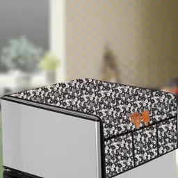 The Furnishing Tree White Plastic Refrigerator Cover-picture-30