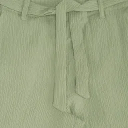 Pantaloons Junior Girls Mistletoe Textured Trousers image 3