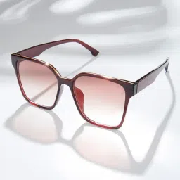 Joker & WItch Cali Purple UV Protection Square Unisex Sunglasses image 2