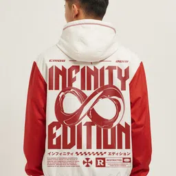 Crazymonk Men Printed Hooded Long Sleeves Sweatshirt-picture-24