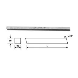 MIRANDA TOOLS M2 Square Bevelled Toolbit Blank (Size 3/8 x 10 Inch)-picture-30