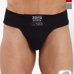 Zoiro Men Pack Of 3 Anti Bacterial Cotton Basic Briefs image 1