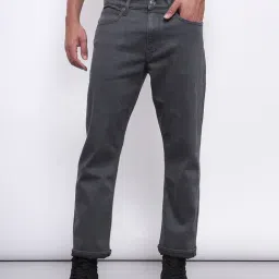 Lee Rodeo Grey Regular Fit Lightly Washed Jeans-picture-24