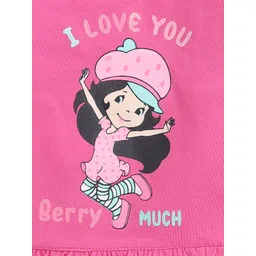 SNUGGLY MONKEY Girls Printed Night suit image 5