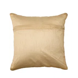 HOSTA HOMES Cream-Coloured & Gold-Toned Set of 5 Foil Printed Square Cushion Covers image 5