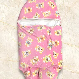 SAFE N CUTE baby wearable baby swaddle blanket super soft printed velvet swaddler for Infants &Toddler's-picture-39