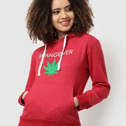 Campus Sutra Women Printed Hooded Sweatshirt-picture-28