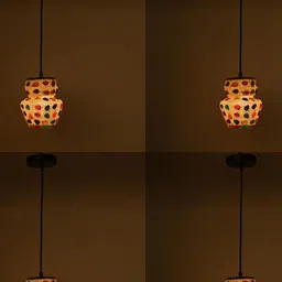 SOMIL Printed Glass Cylinder Ceiling Lamps-picture-40