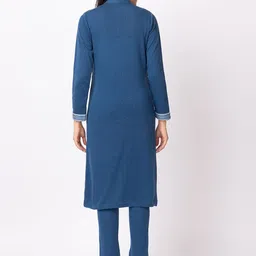 KEIKO Women Ethnic Motifs Regular Kurta with Trousers image 5