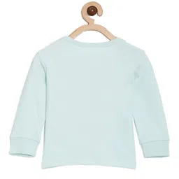 The Mom Store Cotton Knit Full Sleeves Born This Way Text Printed Night Suit Set - Multi Colour image 5