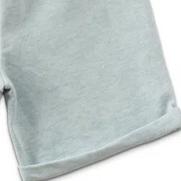 JusCubs Cotton Knit Solid Shorts - Blue image 5