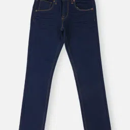 Pepe Jeans Kids Dark Blue Solid Jeans-picture-25
