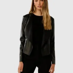 forever new Louise PU Waterfall Jacket-picture-25