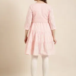 SHOWOFFFF Light Pink Printed Kurta image 4