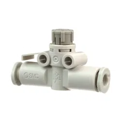 SMC 1/8 Standard PBT Speed Controller with One Touch fitting 4 mm Outer Dia, AS2002F-04A (Pack of 10 Piece)-picture-30