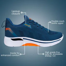 Aircum Men Mesh Walking Non-Marking Shoes image 3