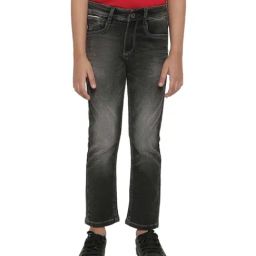 Octave Kids Smoke Grey Cotton Washed Jeans-picture-18