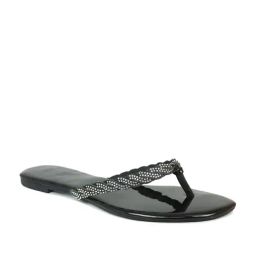Inc.5 Women's Black Thong Sandals-picture-8