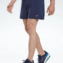 Reebok Navy Regular Fit Shorts-image-49
