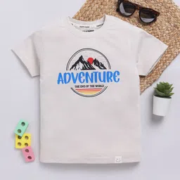 Happy Faces Kids Boys Graphic Printed Pure Cotton T-Shirt-picture-31