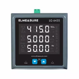 Elmeasure 3 Row Multifunctional Meter with Accuracy Class 0.5S and RS485 Communication Port, LG6435P31000-image-6