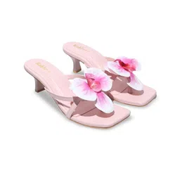 Koblerr Orchid Flower Heels-image-11