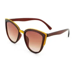 Joker & WItch Brown Gradient Cat Eye Sunglasses for Women image 3