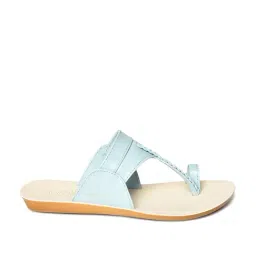 Aurelia Women's Blue Toe Ring Sandals-image-72