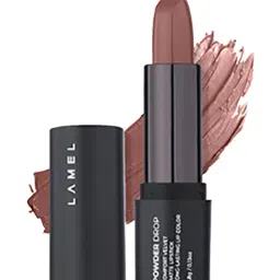 Lamel Powder Drop Matte Lipstick 402 Spicy - 3.8 gm-picture-40