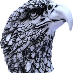 Aura Grey Birds And Animals Curio Showpiece image 4