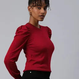 London Rag Puff Sleeves Pullover image 3