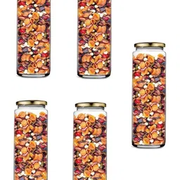 1ST TIME 9 Transparent Glass Solid Water Bottle image 5