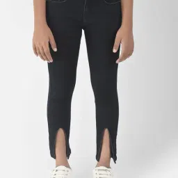 Crimsoune Club Kids Black Solid Jeans-image-28