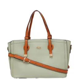 Globus Mint Green Textured Medium Handbag-picture-47