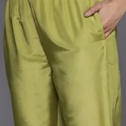 Libas Women Floral Embroidered Kurta With Trousers & Dupatta image 3