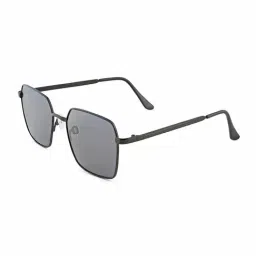 Joker & WItch Grey UV Protection Square Sunglasses for Men image 3