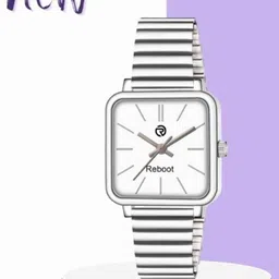 REBOOT Men Rectangular Dial Analogue Watch sh_New10_152 Chuan White-picture-12