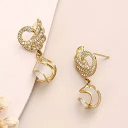 kazare Contemporary Studs Earrings-picture-29