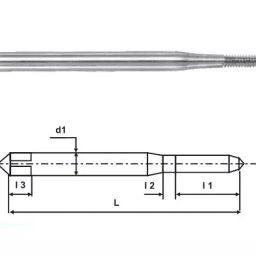 MIRANDA TOOLS Spiral Point Hand Tap (Size 2.0 x 0.40 mm), 020403A-image-30