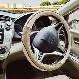 Auto Pearl Ring Type Car Steering Wheel Cover Compatible with Swift New image 3