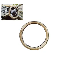Auto Pearl Ring Type Car Steering Wheel Cover Compatible with Swift New image 4