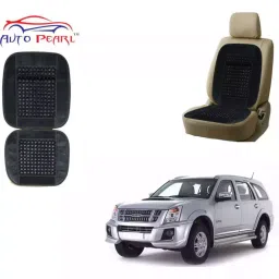 Auto Pearl BSG2P102 Polyester, Cotton Vehicle Seating Pad For Isuzu MU-7 Grey, 2 pc image 2