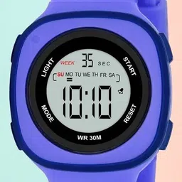 Otage Unisex Kids Dial & Straps Digital Multi Function Watch 2207LK Square Lavender3 image 4