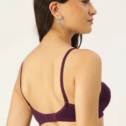 DressBerry Pack of 2 Solid Non-Padded & Non-Wired Everyday Bras image 4