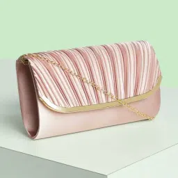 Forever Glam by Pantaloons Blush Medium Clutch-picture-36