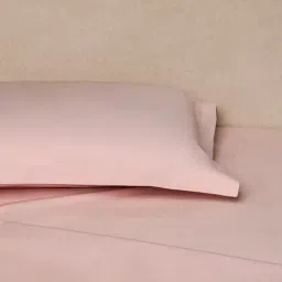 Westside Home Pink Solid King Bed Sheet Set-picture-10